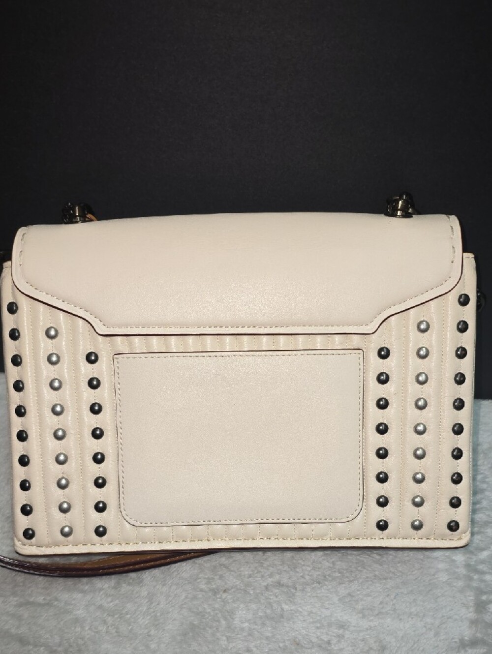 Coach 'Swagger' Quilted Rivet Chain Crossbody - Picture 3 of 13